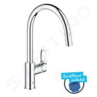 Grohe 30556000 - Dřezová baterie s výsuvnou koncovkou, chrom