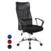Ergonomická kancelářská židle s vysokou opěrkou, 3 různé barvy