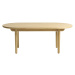 Furniria Designový konferenční stolek Wally 130 cm přírodní dub