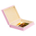 FK Dřevěná krabička ve tvaru KNIHY - 21x17x4,5 cm, Růžová
