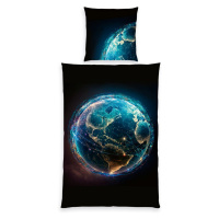 Herding Povlečení Globe 100% polyester 140x200/70x90cm