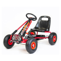 Dětská šlapací motokára Go-kart Baby Mix Razor červená