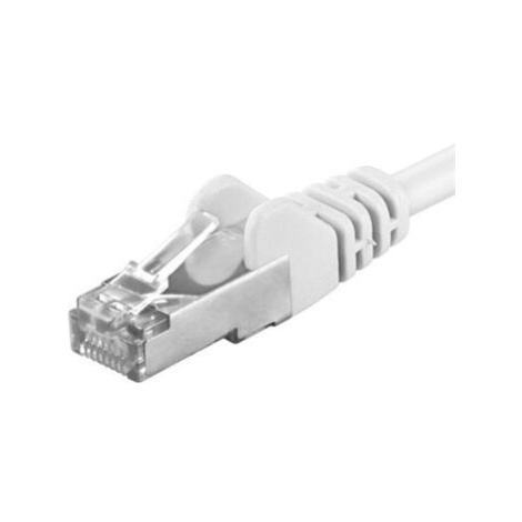 Premiumcord Patch kabel CAT6a S-FTP, RJ45-RJ45, AWG 26/7 2m bílá