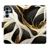 iSaprio Flip pouzdro BlackGold Marble pro Samsung Galaxy A25 5G