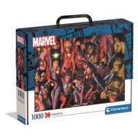 Clementoni Puzzle 1000 dílků v kufru Marvel Avengers