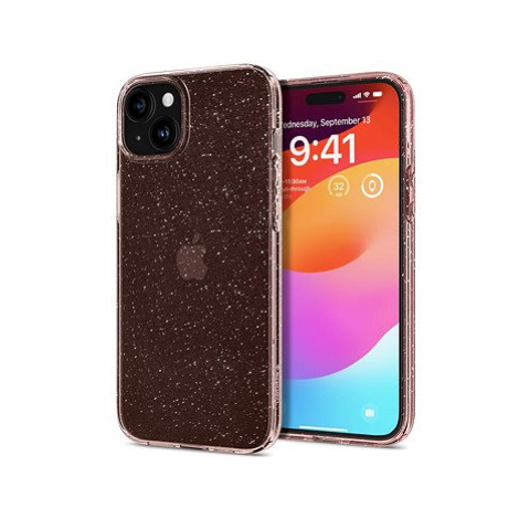 Spigen Liquid Crystal Glitter Rose Quartz iPhone 15 Plus