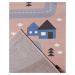 Hanse Home Collection koberce Dětský koberec Adventures 104538 Rose Rozměry koberců: 80x150