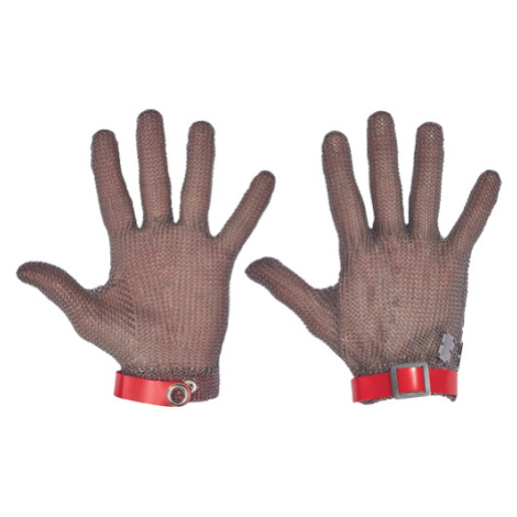 Rukavice-ocel,obouruk,bez manž oranžo XL