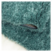 Ayyildiz koberce Kusový koberec Brilliant Shaggy 4200 Aqua kruh - 200x200 (průměr) kruh cm
