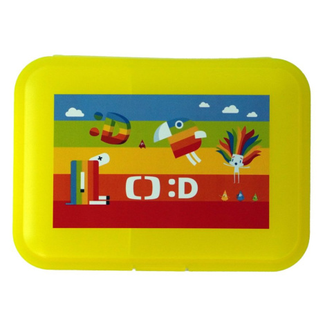 Mac Toys Déčko svačinový box žlutý