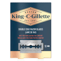 King C. Gillette Žiletky Do Holicího Strojku, 10 ks