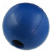 Hračka Dog Fantasy míč gumový s provazem mix barev 5x100cm