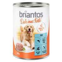 Briantos Delicious Paté 24 x 400 g - ryba s hráškem