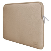 UNIQ Cyprus neoprenové sleeve pouzdro pro notebooky do 14” béžové