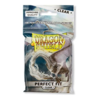 Obaly na karty Dragon Shield - Perfect Fit Clear/Clear - 100ks