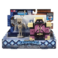 Mattel minecraft legends pygmadillo vs skeleton