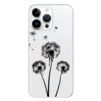 iSaprio Three Dandelions pro black pro iPhone 15 Pro Max