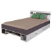 Dětská postel Next NX18 Barva korpusu: Borovice bílá/tmavě fialová, Varianta Si: Čelo pravé