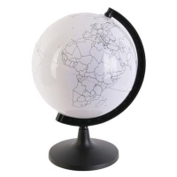 Popisovatelný globus 16,5x15x22 cm