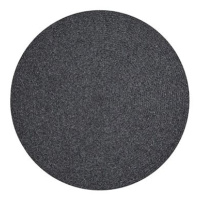 Kusový koberec Braided 105550 Dark Grey kruh 200 × 200 o cm