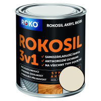 Barva samozákladující Rokosil akryl 3v1 RK 300 6003 slonová kost, 0,6 l