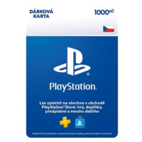 PlayStation Store - Kredit 1000 Kč - CZ Digital