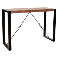 indickynabytek.cz - Konzolový stůl 110x76x40 Retro z recyklovaného mangového dřeva