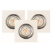 2515337 - SADA 3x LED Podhledové svítidlo VITAR 1xGU10/5W/230V beton