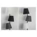 LuxD 21382 Stojací lampa Shadow, 163 cm, černá