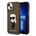 Karl Lagerfeld KLHCP14MHNIKTCK hard silikonové pouzdro iPhone 14 PLUS 6.7" black Ikonik Karl Lag