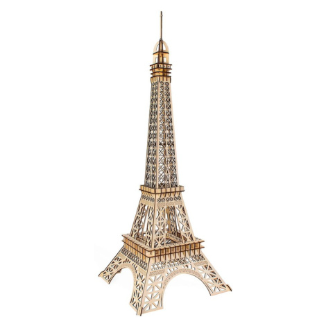 Woodcraft construction kit Woodcraft Dřevěné 3D puzzle Eiffelova věž velká