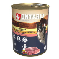 Konzerva Ontario kachna s brusinkami, paté 800g