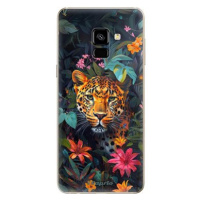 iSaprio Flower Jaguar - Samsung Galaxy A8 2018