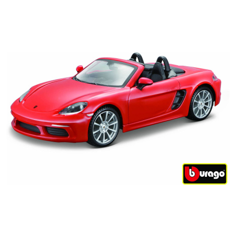 Bburago 1:24 Porsche 718 Boxster oranžová 18-21087