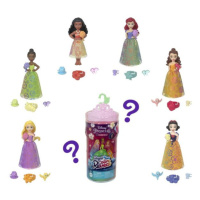 Disney Princess Color reveal Královská malá panenka s květinami ASST