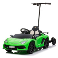 Mamido Elektrické autíčko Lamborghini Aventador zelené s plošinou