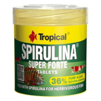 Tropical Super Spirulina Forte Tablets 50ml/36g 80ks tabletové krmivo se spirulinou