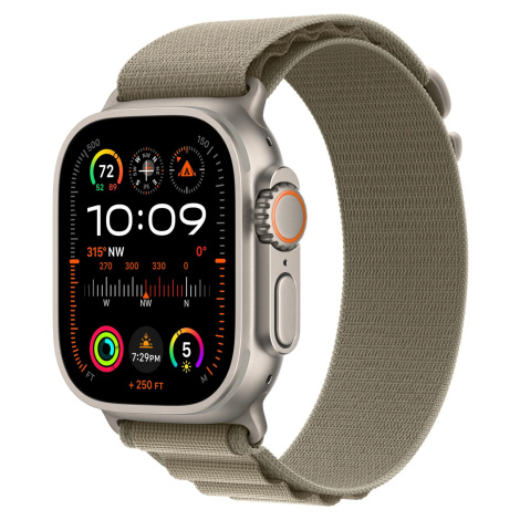 Apple Watch Ultra 2, Alpine Loop, Olive, Small - MREX3CS/A