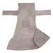 Tectake 2 Deky s rukávy, 180×150 cm,šedá