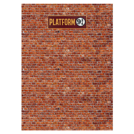 Dětská fototapeta Harry Potter Platform 9 3/4 182 x 252 cm, 4 díly