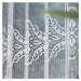 Dekorační metrážová vitrážová záclona SIMONA bílá výška 90 cm MyBestHome Cena záclony je uvedena