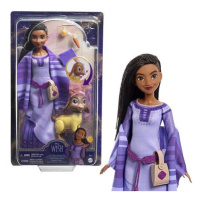 Mattel DISNEY PŘÁNÍ PANENKA SE ZVÍŘECÍM KAMARÁDEM NA CESTÁCH