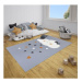 Dětský koberec Adventures 104521 Grey 120x170cm