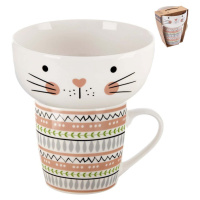 Porcelánový set hrnku a misky 2 ks 350 ml – Orion