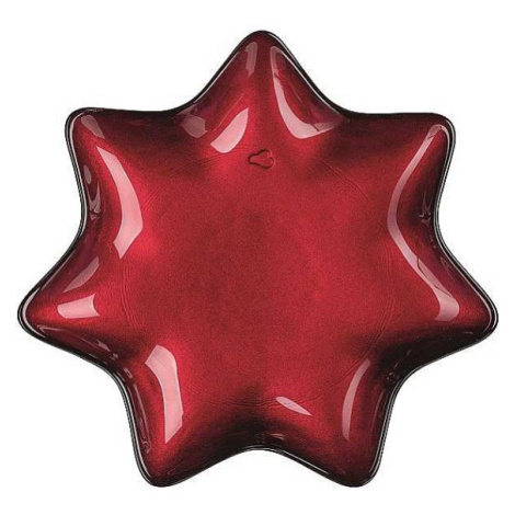 Leonardo STELLA miska hvězda červená 28 cm