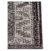 Hanse Home Collection koberce Kusový koberec Catania 105895 Curan Black Rozměry koberců: 80x165