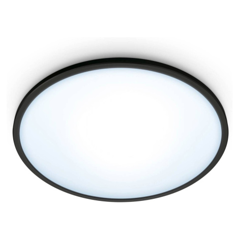 WiZ WiZ Super Slim LED stropní světlo, 16W, černé