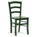 Stima Dřevěná židle Paysane COLOR - masiv verde