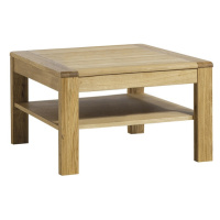 Konferenční stolek Atena-světlá, 75x75 cm, dub