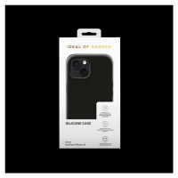 Silikonový ochranný kryt iDeal Of Sweden pro Apple iPhone 15, black